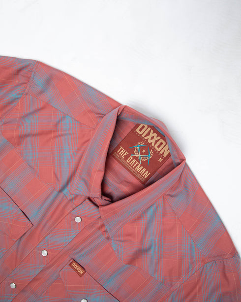 OATMAN LASSO BAMBOO SHORT SLEEVE BUTTON UP - MENS